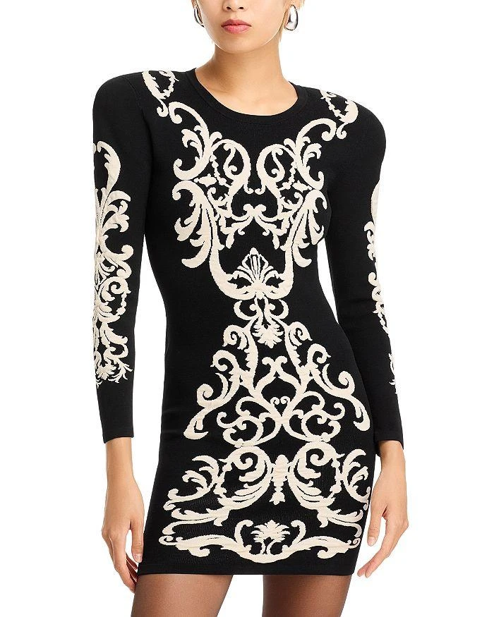 L'Agence Amadi Jacquard Mini Dress 1