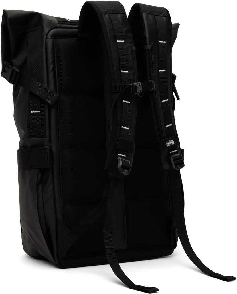 The North Face Black Base Camp Voyager Roll Top Backpack 3