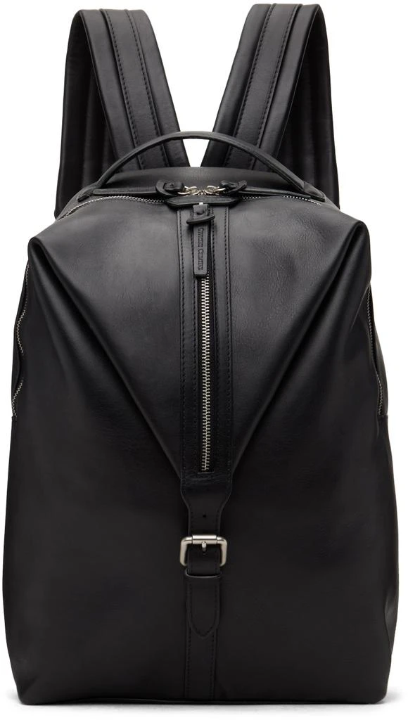 Officine Creative Black Jules 001 Backpack 1