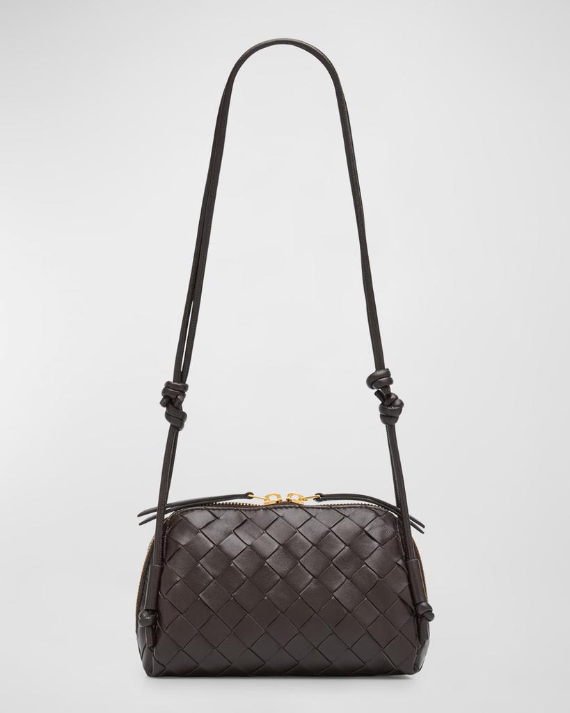 ショルダーバッグ・ポシェット [BOTTEGA VENETA] Shoulder Bag Bottega Veneta - Small Cobble Thunder Woven Leather Shoulder Bag