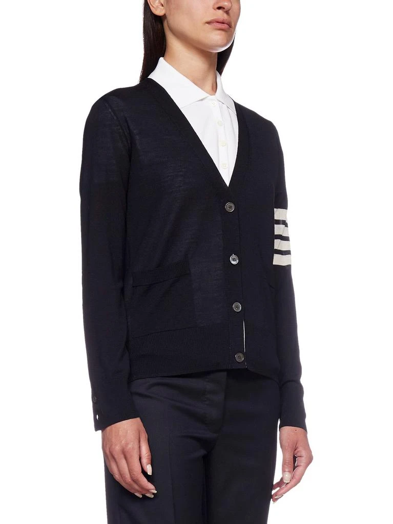 Thom Browne Thom Browne 4 Bar V-Neck Cardigan 5