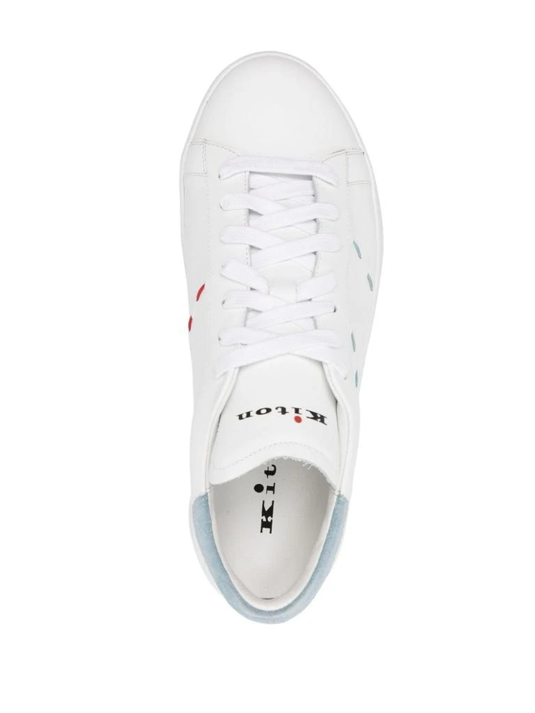 Kiton LEATHER SNEAKERS 3