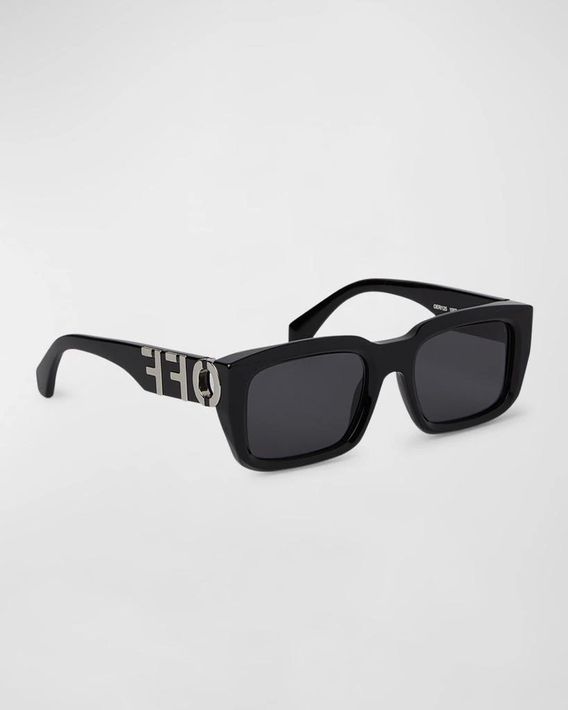 Off-White Men
s Hays Acetate Rectangle Sunglasses