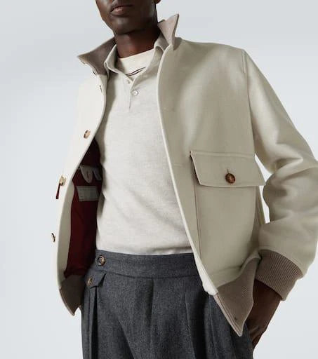 Brunello Cucinelli Cashmere polo sweater 5