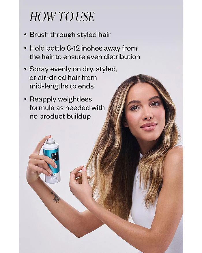 IGK Hair Disco Disco Clear Gloss Shine Spray 5.3 oz. 3