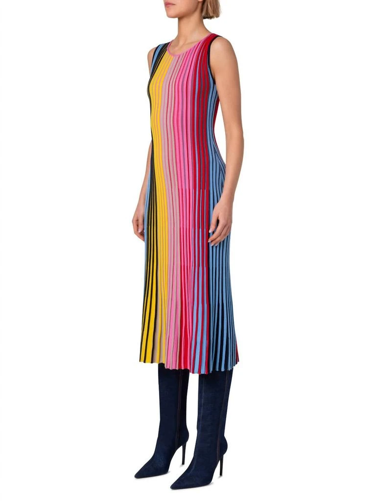 Akris Akris Punto - Reverse Rainbow Knit Dress 3