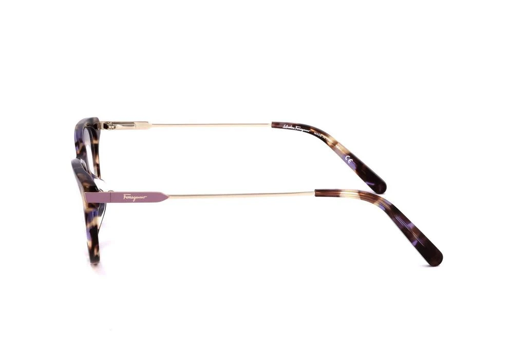 Salvatore Ferragamo Eyewear Salvatore Ferragamo Eyewear Oval-Frame Glasses 3