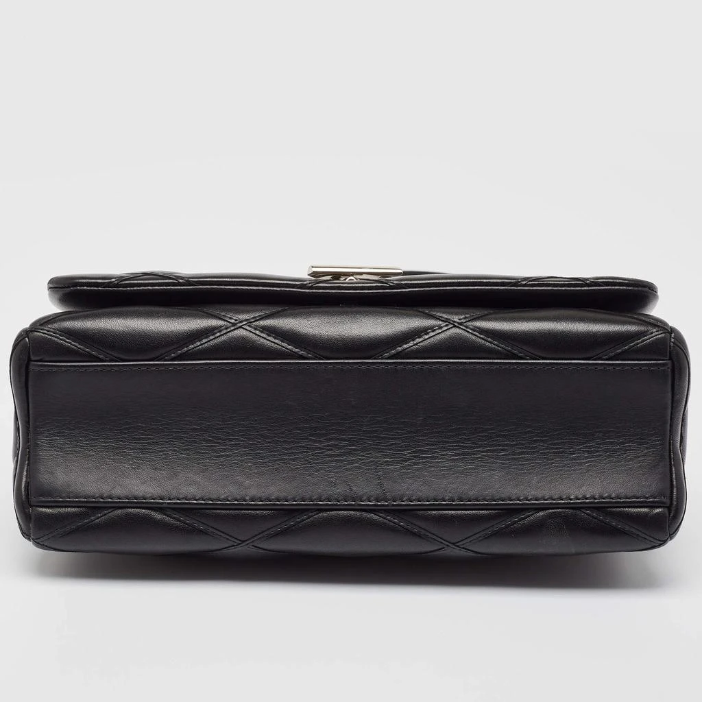 Louis Vuitton Louis Vuitton Black Leather Malletage GO-14 MM Bag 10
