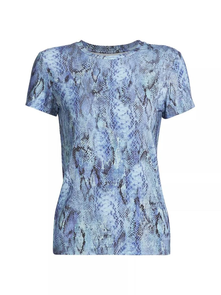 L'Agence Ressi Snake Crewneck T-Shirt 1