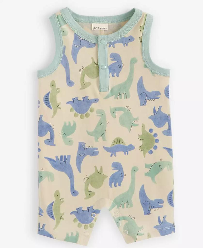 First Impressions Baby Boys Dino Group Sunsuit, Created for Macy's