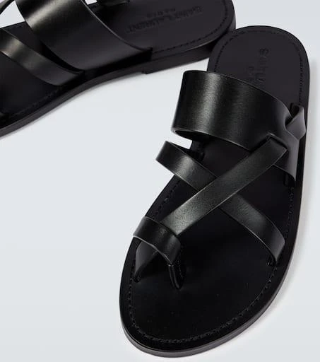 Yves Saint Laurent Culver leather sandals 3