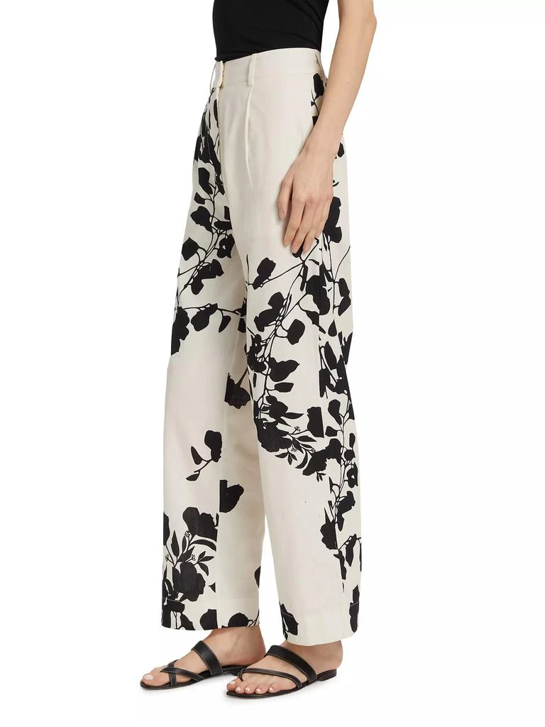 Carolina K Zai Floral Cotton Pants 4
