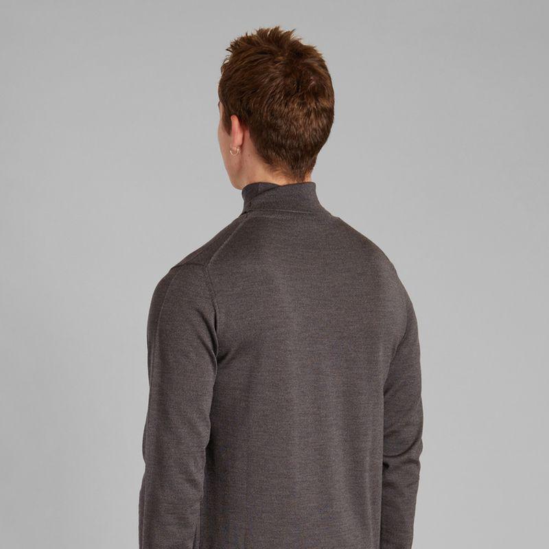 L'Exception Paris Merino Turtleneck Jumper Anthracite L'EXCEPTION PARIS