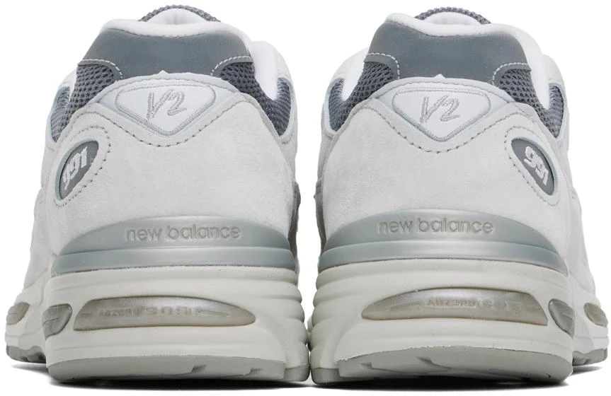 New Balance Gray MADE in UK 991v2 Sneakers 2