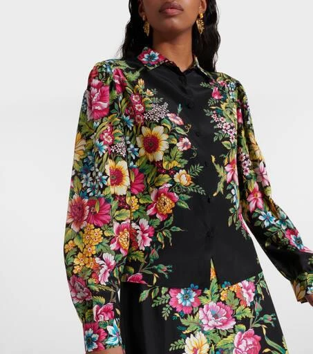 ETRO Printed silk shirt 5