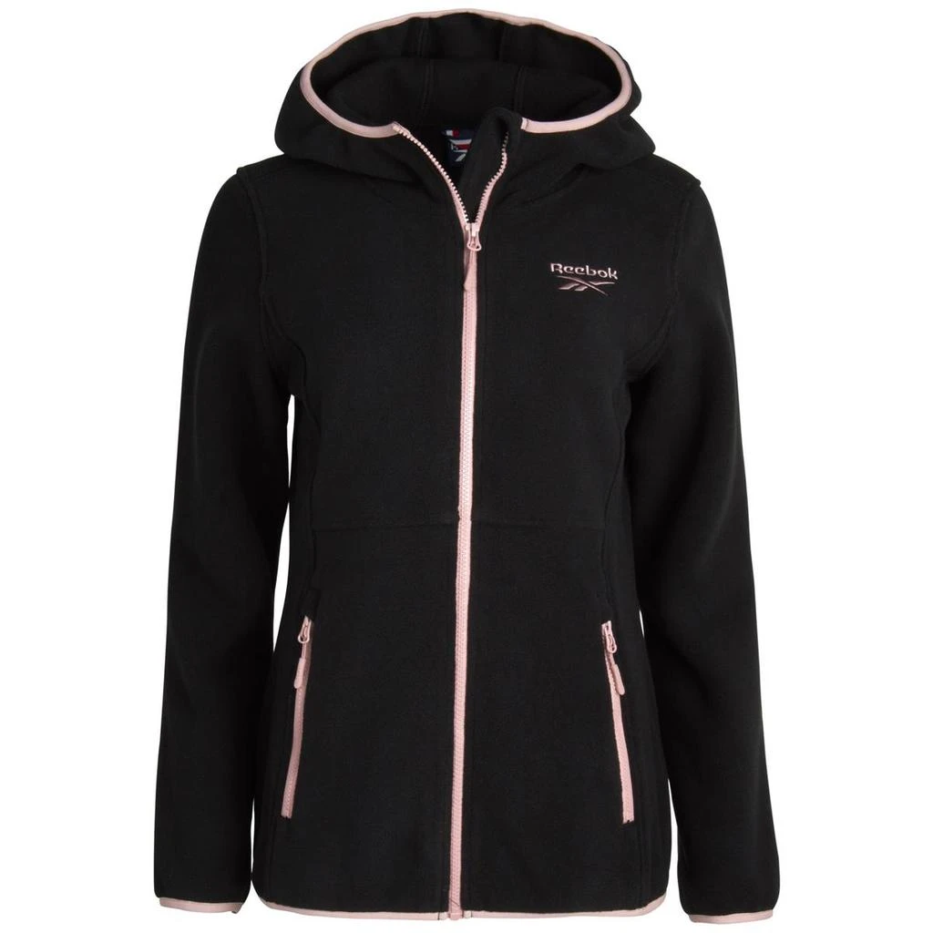 Reebok Womens Fleece Lightweight Fleece Jacket 1