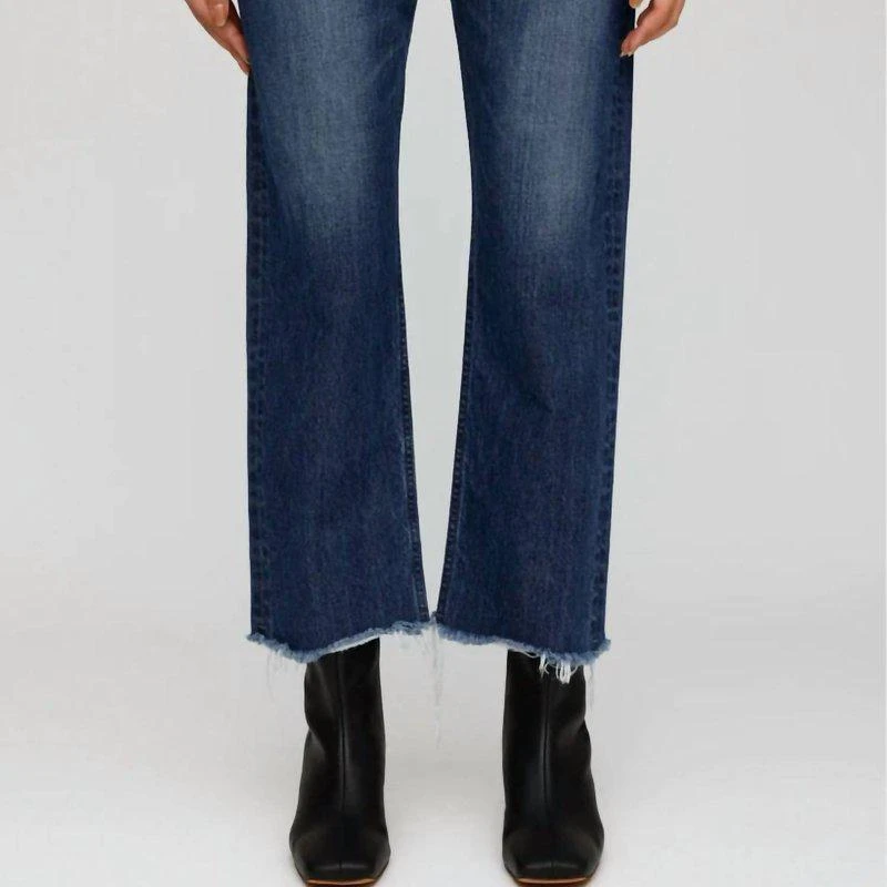 MOUSSY VINTAGE Capac Wide Straight Cropped Jean 1