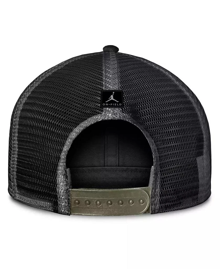 Jordan Men's Camo Michigan Wolverines 2025 Military Appreciation Rise Adjustable Trucker Hat 5