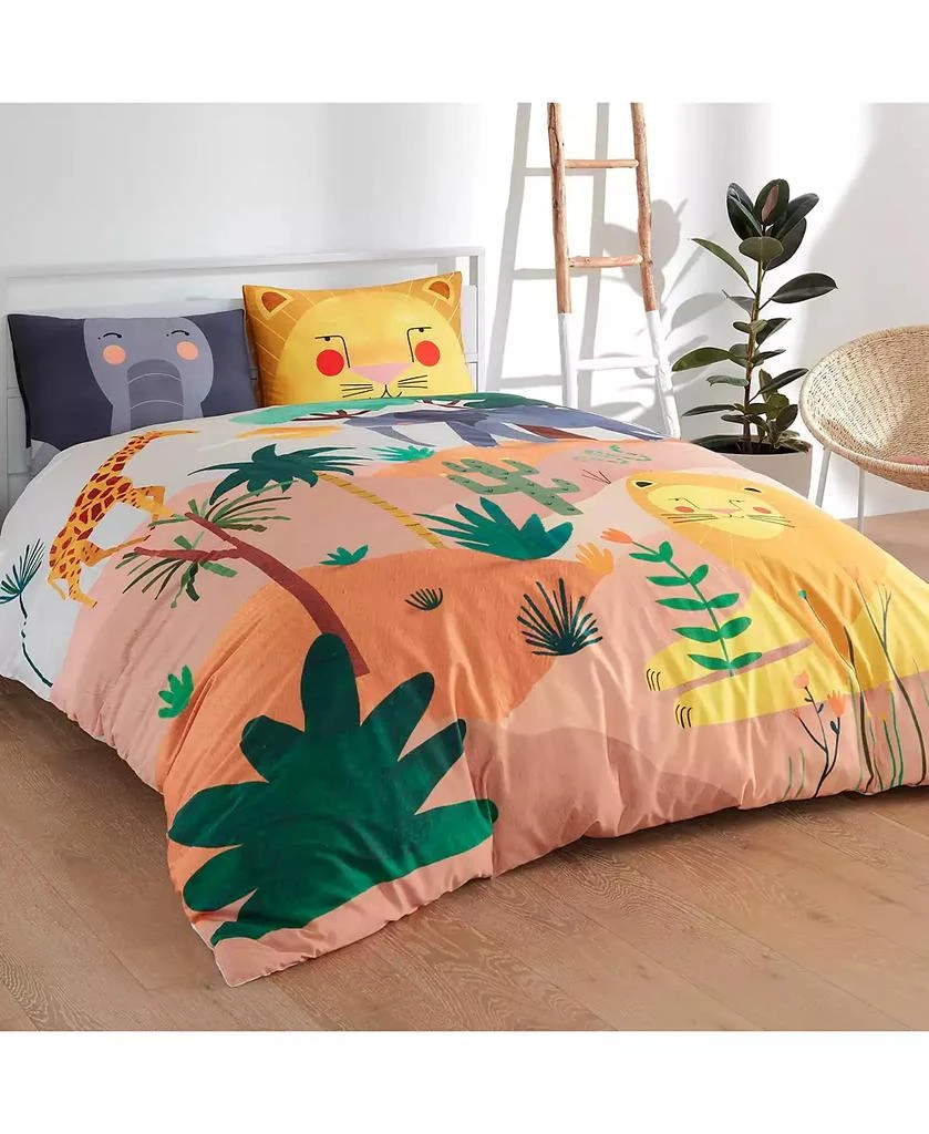 Rookie Humans In the Savanna 100% Cotton Duvet & Pillowcase Set - 2