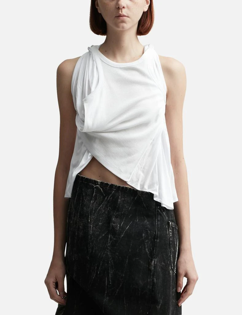 Y/Project Insert Scarf Tank Top 1