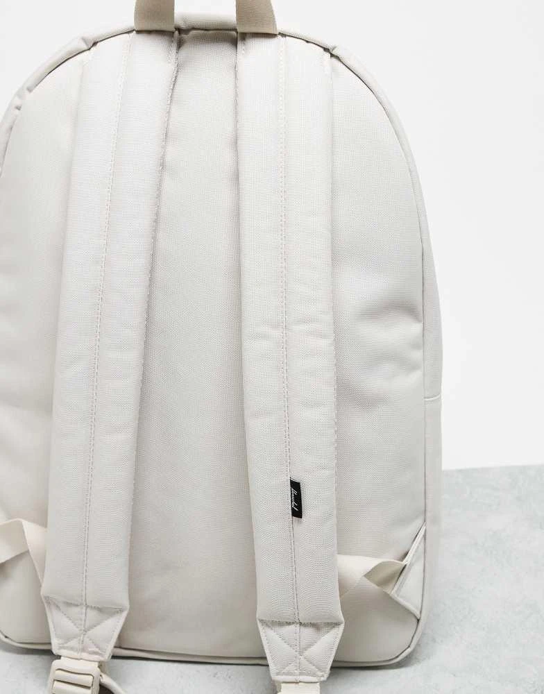 Herschel Supply Herschel Supply Co XL classic backpack with laptop sleeve in cream 3