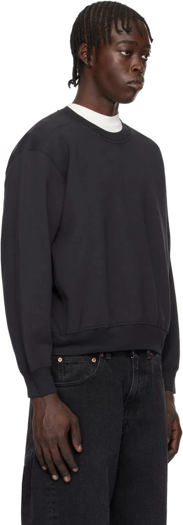 Lady White Co. Black Mini Crewneck Sweatshirt 2