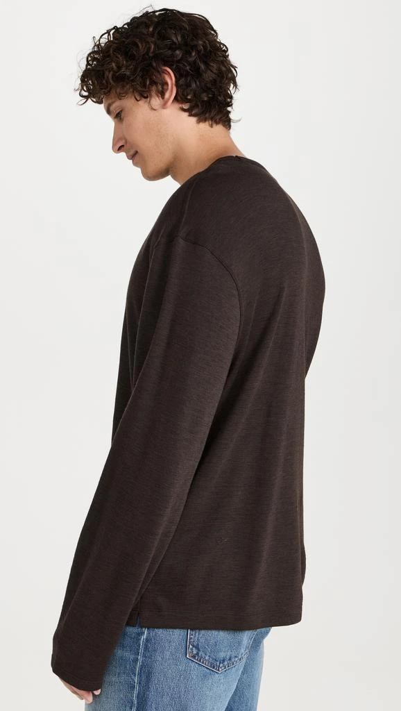 Officine Générale Benny Double Face Felted Wool Tee 3