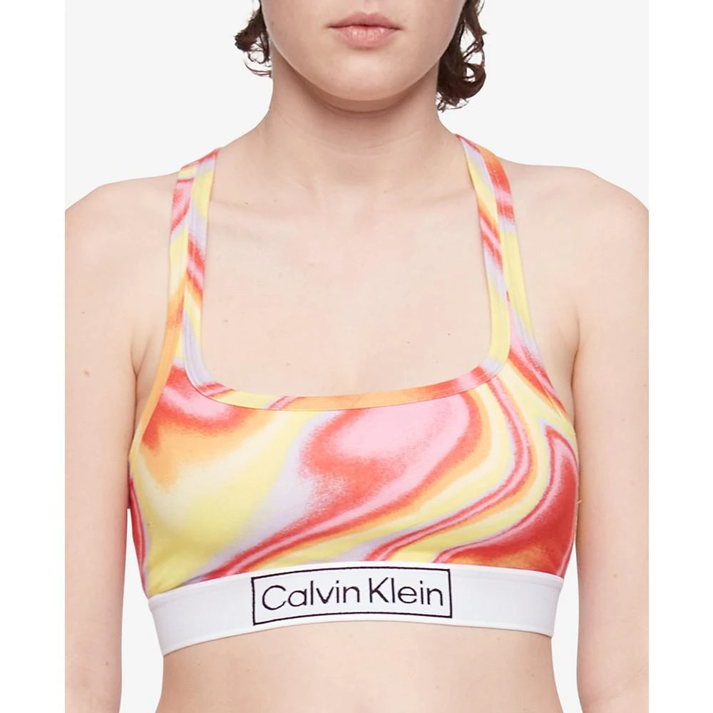 Calvin Klein Women's Reimagined Heritage Unlined Bralette QF6768 1