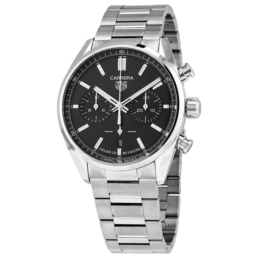 Tag Heuer Chronograph Automatic Black Dial Men's Watch CBN2010.BA0642