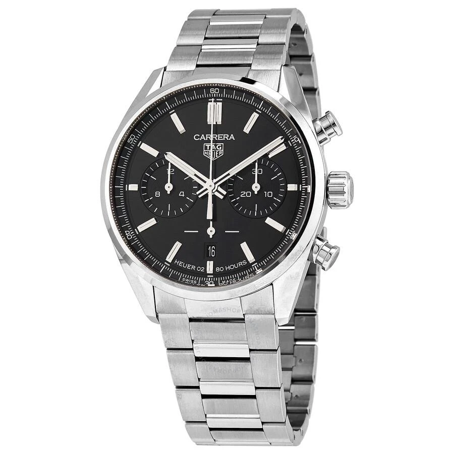 Tag Heuer Chronograph Automatic Black Dial Men's Watch CBN2010.BA0642 1