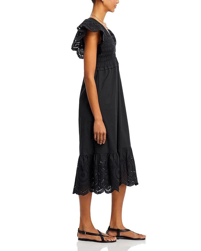 Rails Clementine Eyelet Trim Midi Dress 5