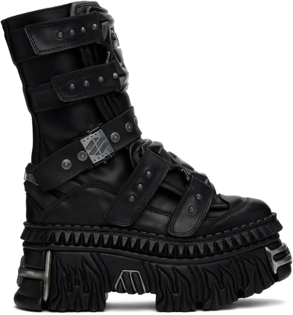 Vetements Black New Rock Edition Gamer Boots 1
