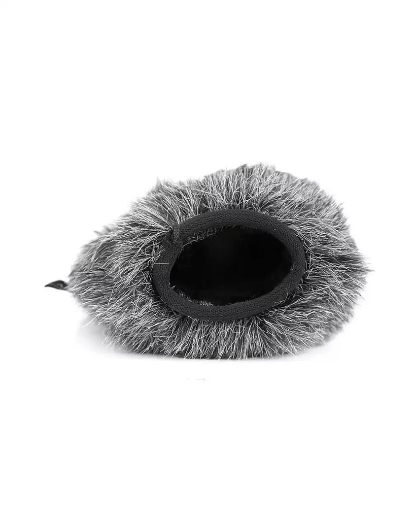 Movo WS-S1000 Furry Outdoor Deadcat Windscreen for Shotgun Microphones up to 7-inch (18cm) Long 4