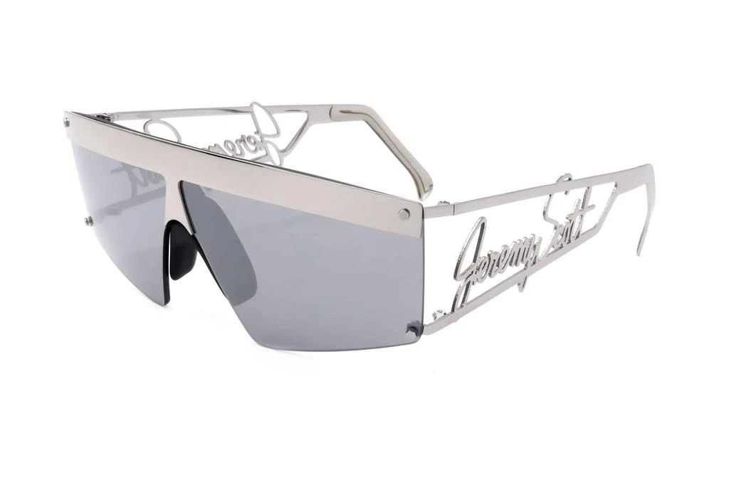 Linda Farrow Linda Farrow X Jeremy Scott Shield Frame Sunglasses 2