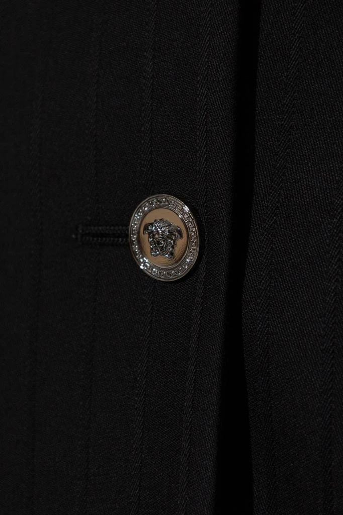 Versace Versace Double Breasted Pinstripe Blazer 5