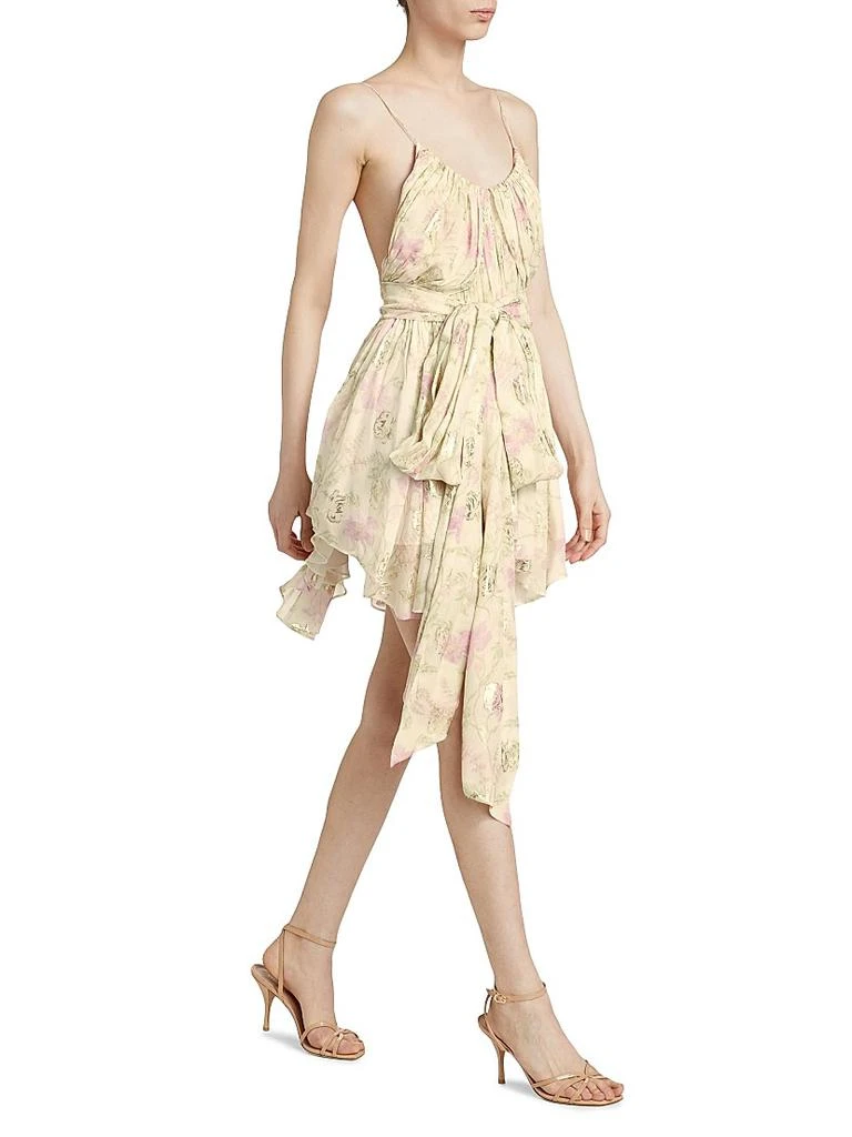 knee length dresses for ladies LOVESHACKFANCY Stasia Dress in Pink Ombre– Capsule Shop main image 1