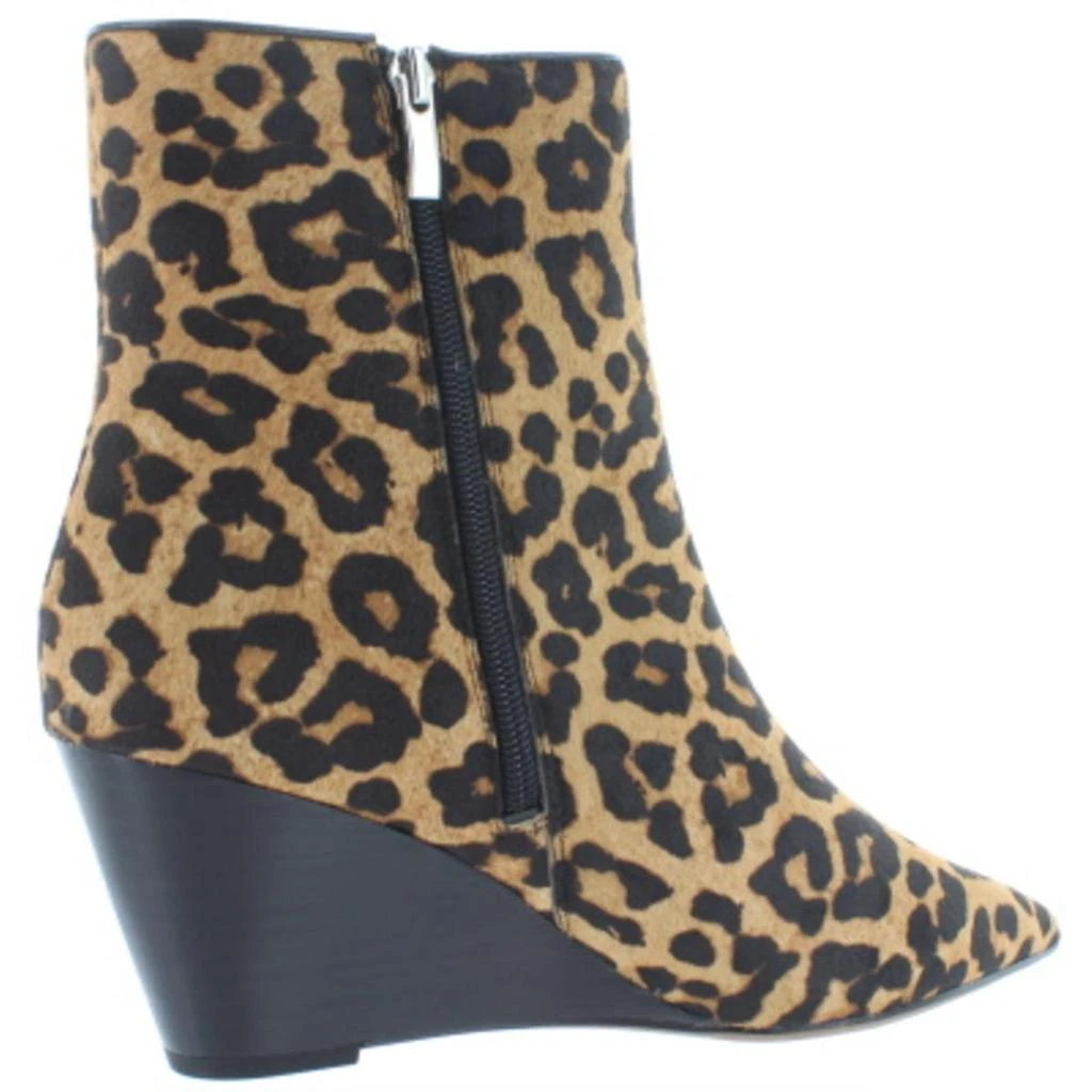 Franco Sarto Athens 2 CH Womens Calf Hair Ankle Wedge Boots 2
