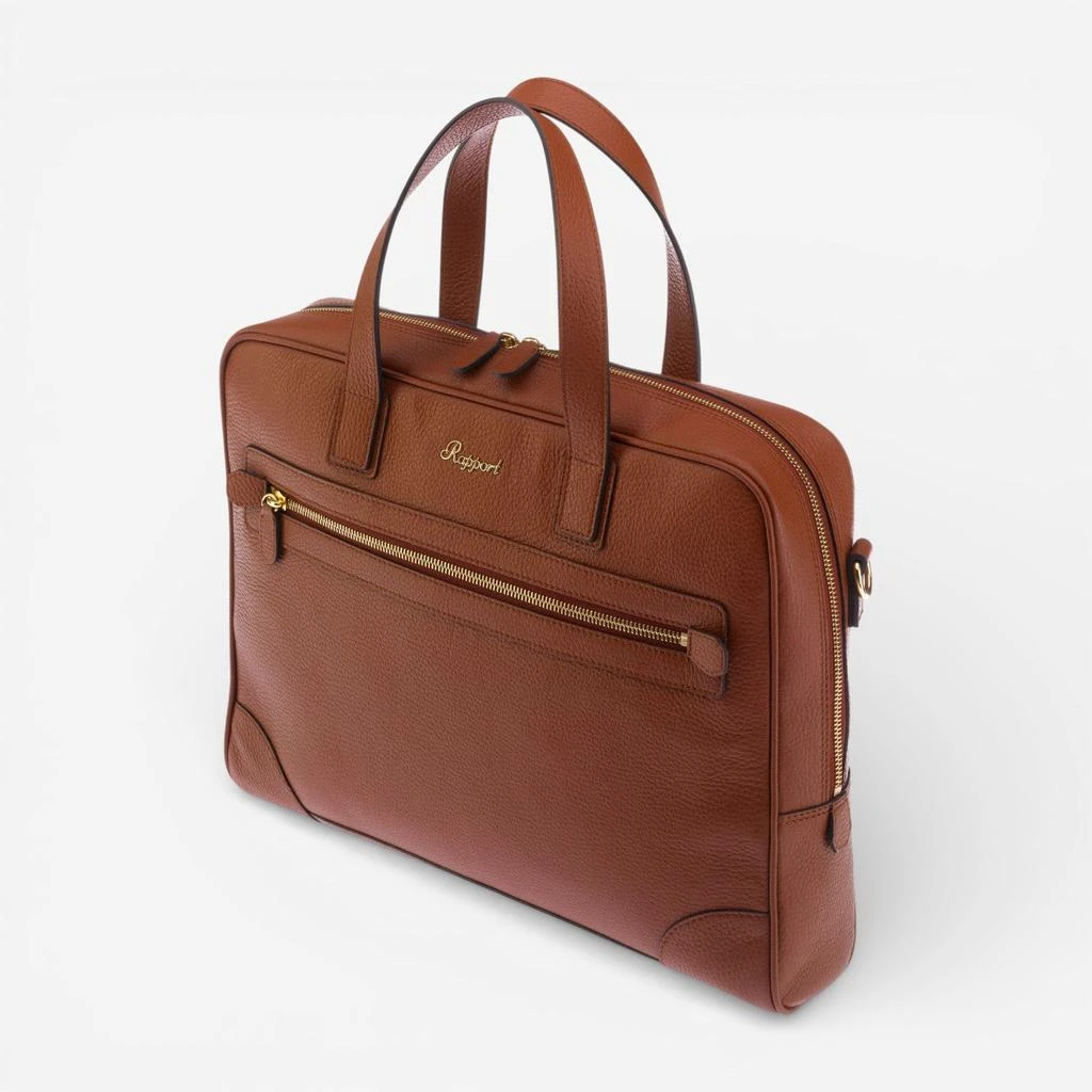 Rapport Rapport London Berkeley Leather Laptop Briefcase D22 3