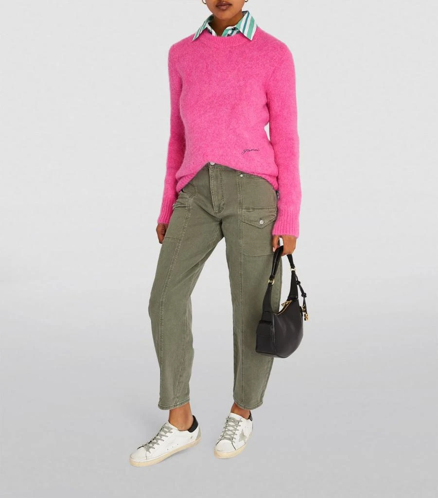 Paige Alexis High-Rise Straight Cargo Jeans 2
