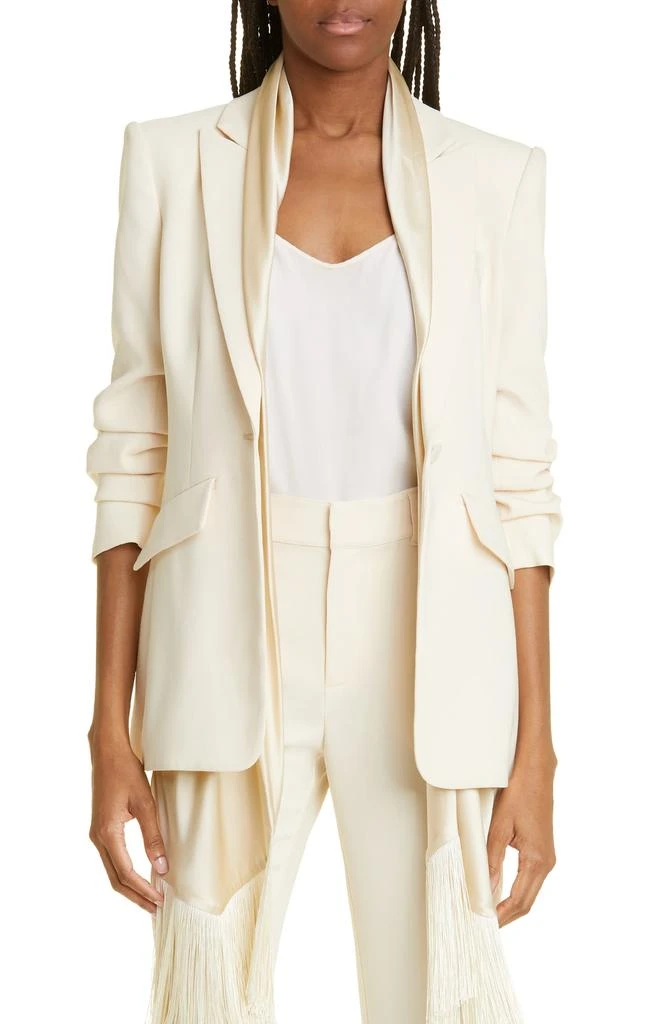 Cinq à Sept Ashlee Ruched Sleeve Blazer 1