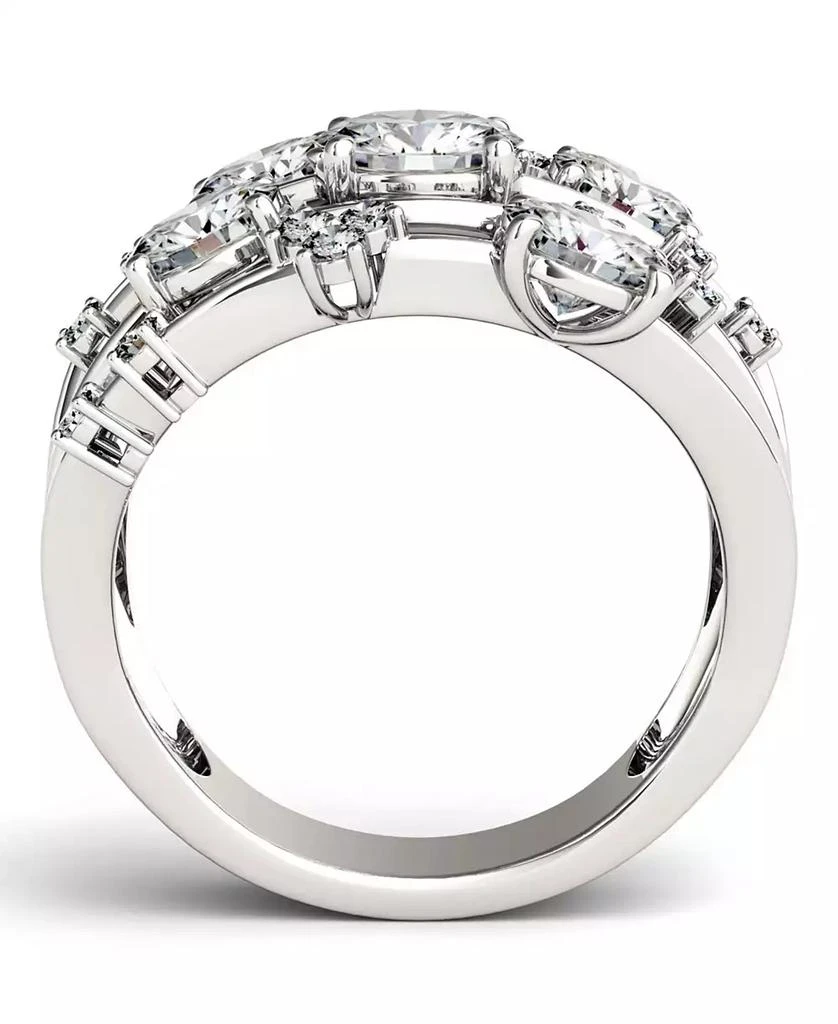 Charles & Colvard Moissanite Galaxy Fashion Ring (3-1/8 ct. t.w. Diamond Equivalent) in 14k White Gold 2