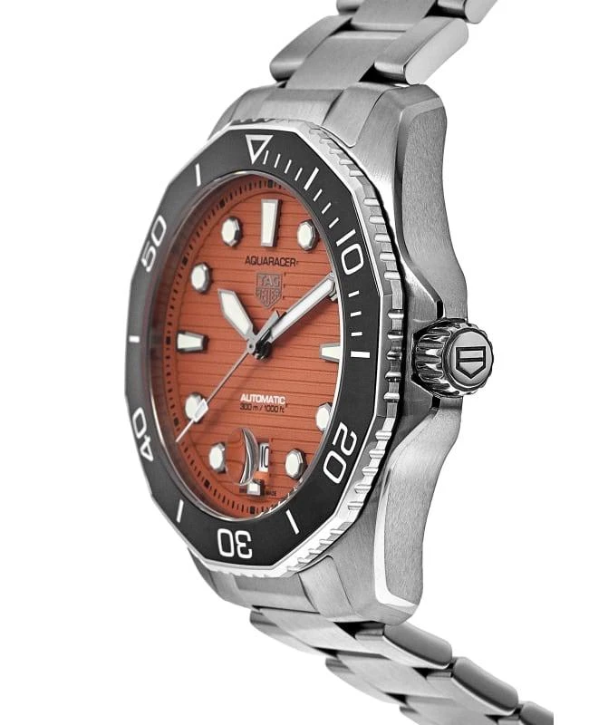 TAG Heuer Tag Heuer Aquaracer Professional 300 Orange Dial Steel Men's Watch WBP201F.BA0632 3