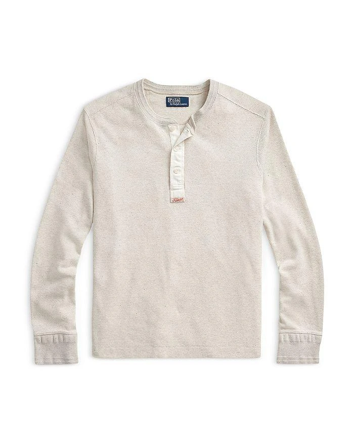 Polo Ralph Lauren Cotton Waffle Knit Long Sleeve Henley 7