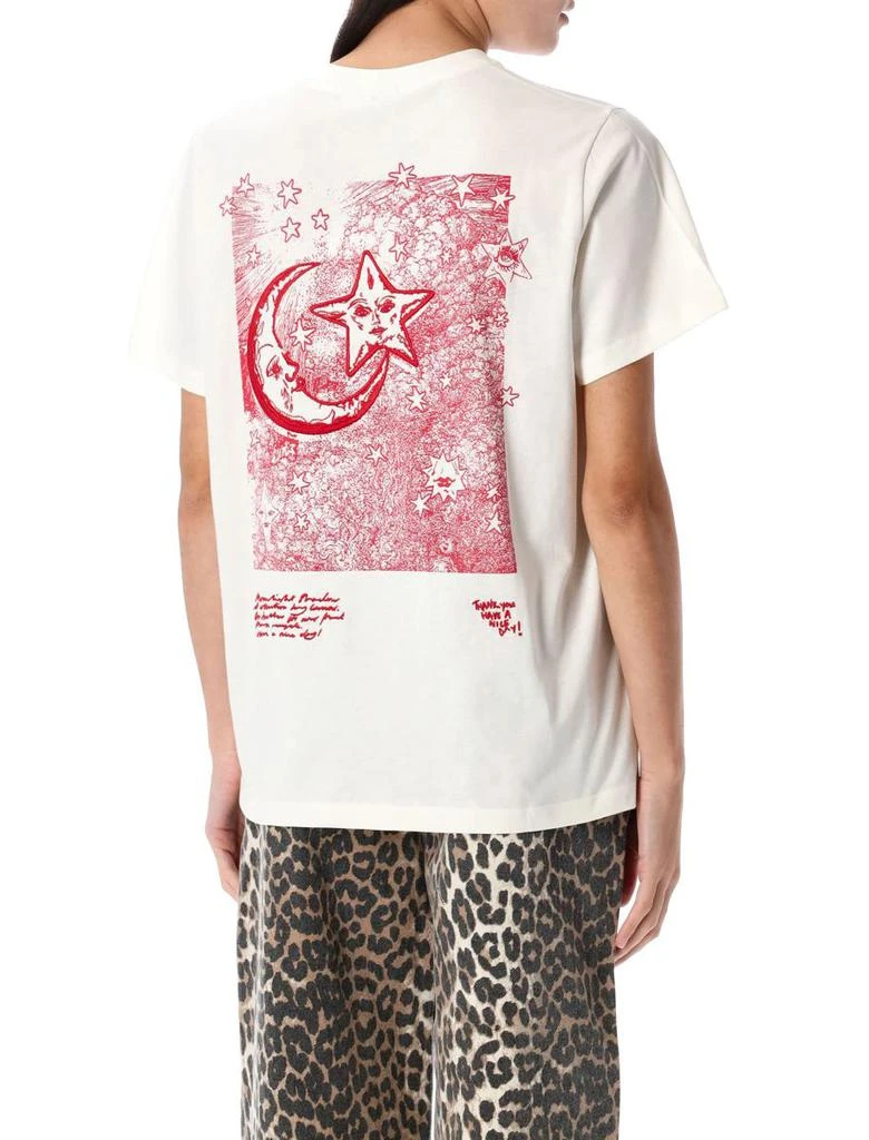 Ganni Ganni Celestial Poster T-Shirt 2