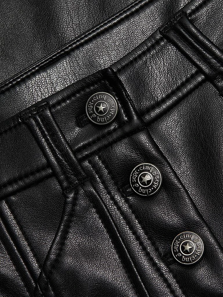 Cinq à Sept Benji Faux Leather Pants 7