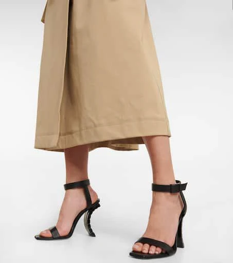 Balmain Ultima leather sandals 4