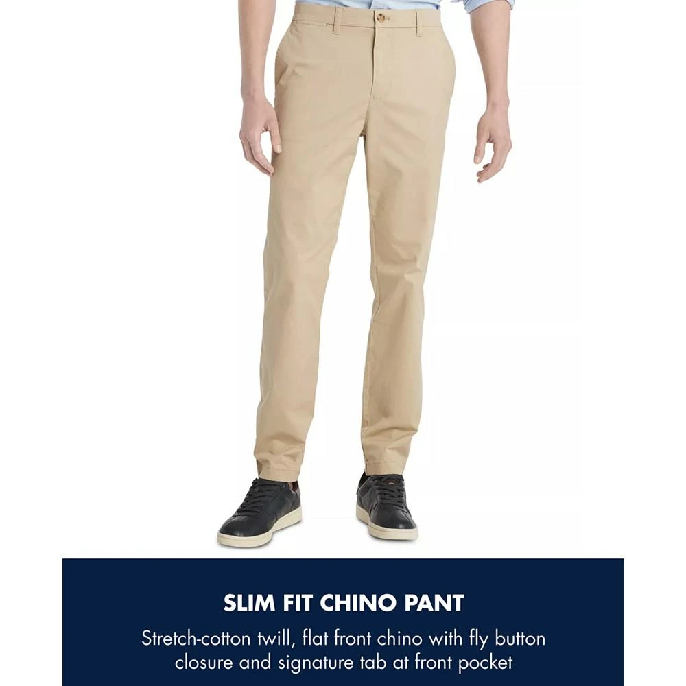 Tommy Hilfiger Men's TH Flex Stretch Slim-Fit Chino Pants 5
