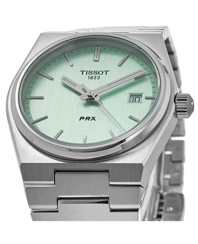 Tissot Tissot PRX 35mm Green Dial Steel Women's Watch T137.210.11.091.00 2