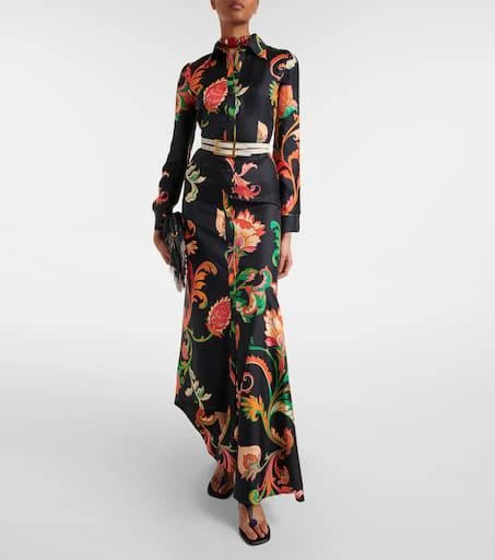 ETRO Silk shirt dress 2