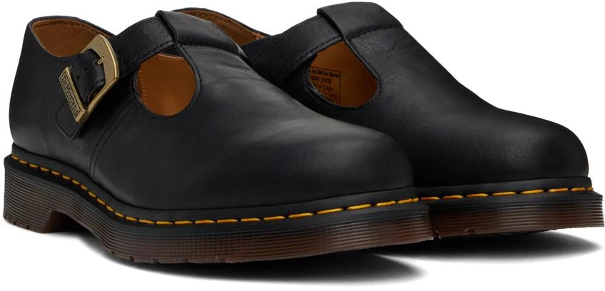 Dr. Martens Black T-Bar Regency Leather Monkstraps 4